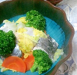 サワラと白菜の蒸し煮